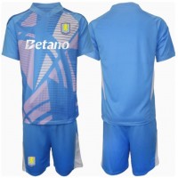 Camiseta Aston Villa Portero Tercera Equipación Replica 2024-25 para niños mangas cortas (+ Pantalones cortos)